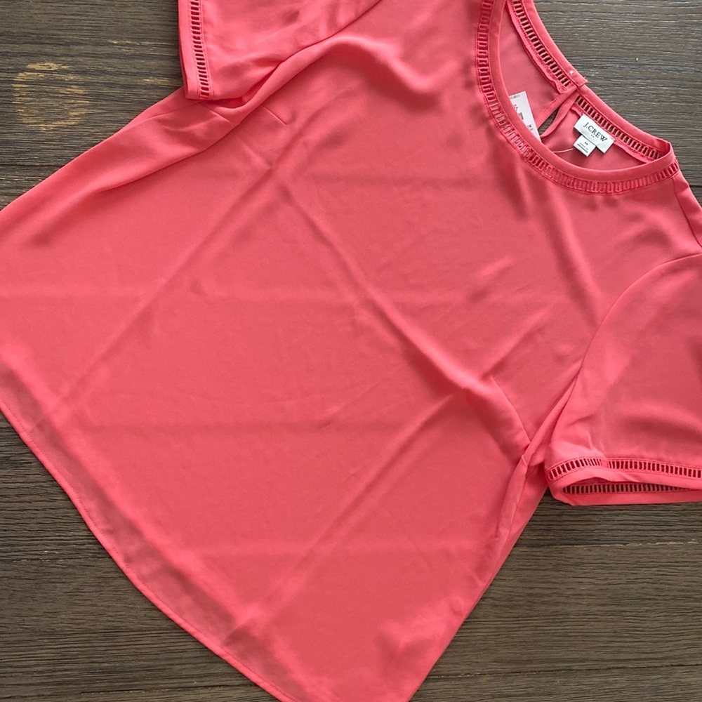 NWT pink J Crew top